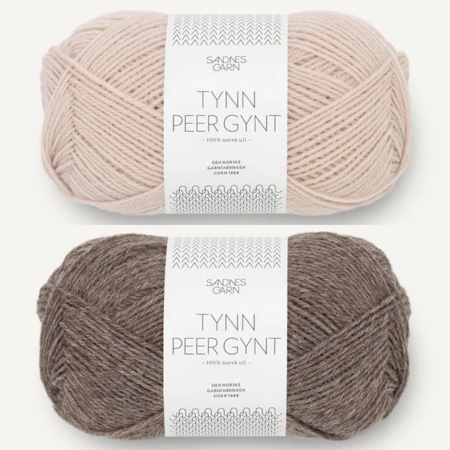 Sandnes garn - Tarjei sweater, garnpakke, Tynn Peer Gynt