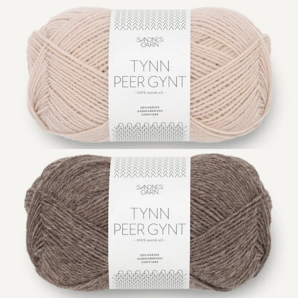 Sandnes garn - Tarjei sweater, garnpakke, Tynn Peer Gynt