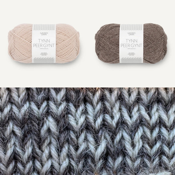 Sandnes garn - Tarjei sweater, garnpakke, Tynn Peer Gynt