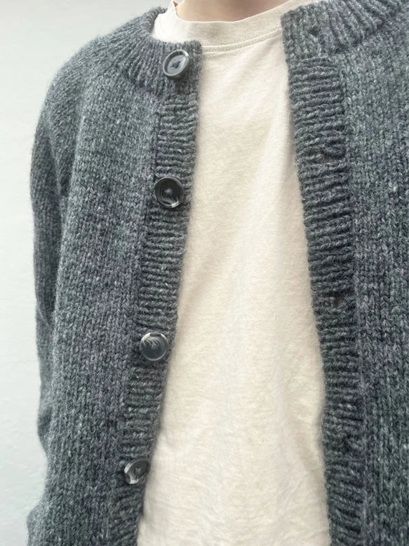 Sandnes garn - Foundationen cardigan man, oppskrift