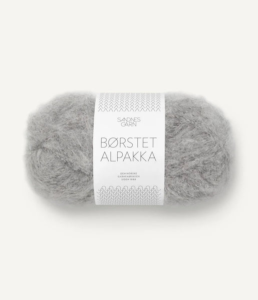 Sandnes garn - Børstet alpakka