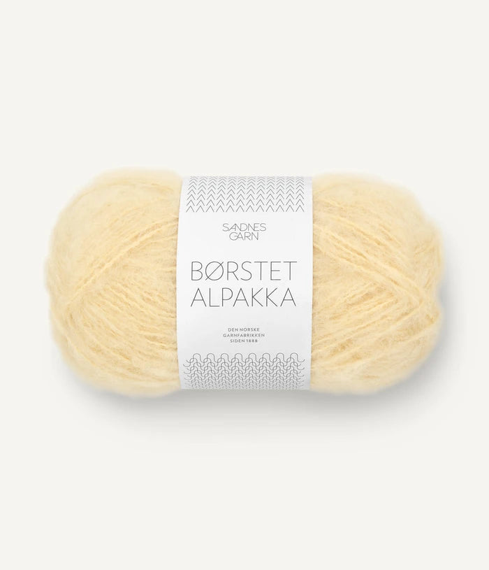 Sandnes garn - Børstet alpakka