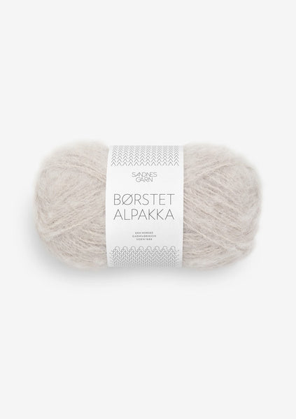 Sandnes garn - Børstet alpakka