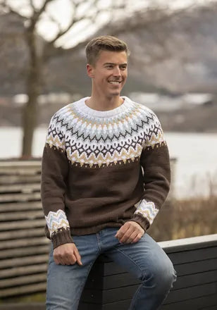Viking garn - Hefte 2221 Tema: Herre