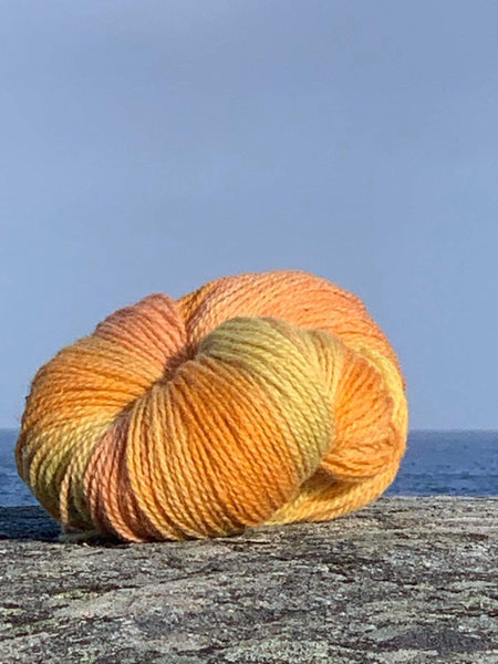 Flerfarget merinoull 7/2