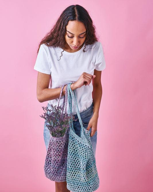 Permin - Heklet nett, Maja og Alberte, oppskrift