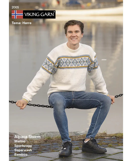 Viking garn - Hefte 2005 Tema: Herre