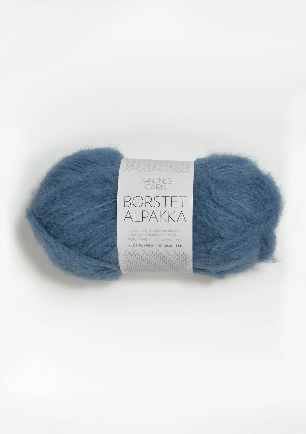 Sandnes garn - Brook cardigan - garnpakke, naturhvit, blå
