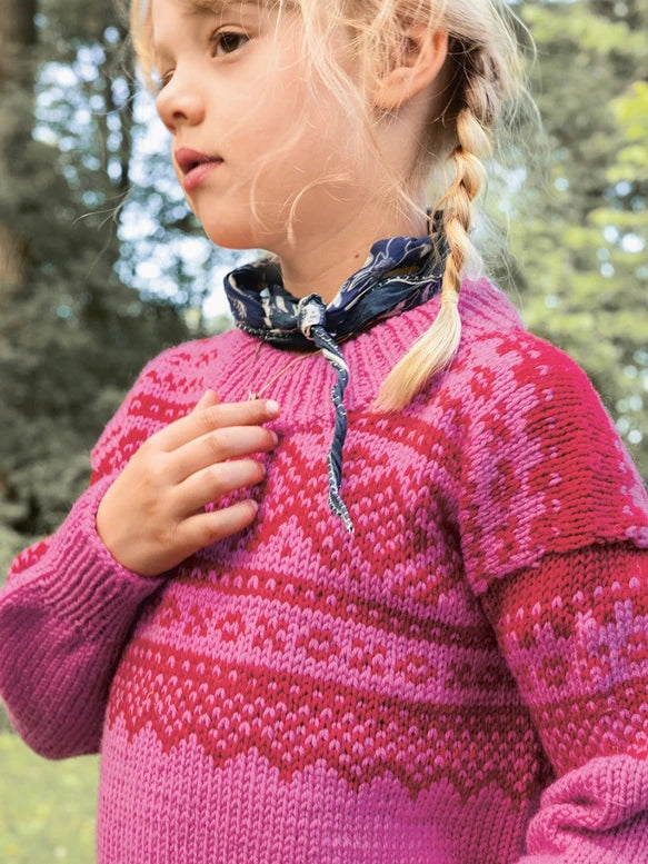 Sandnes garn - Marius barnegenser, oppskrift