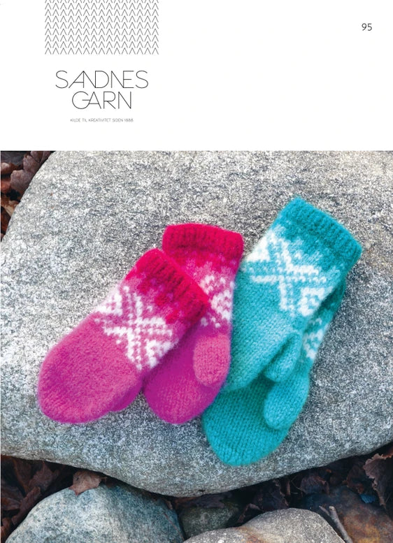 Sandnes garn - Tova Marius barnevotter