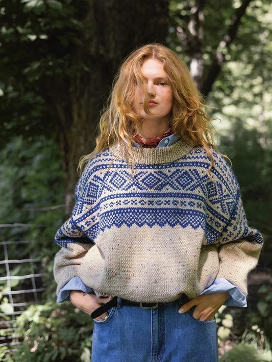 Sandnes garn - Marius damegenser, garnpakke, flere farger