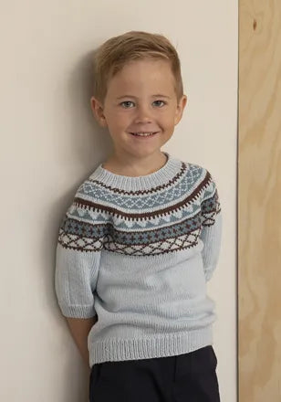 Viking garn - Hefte 2222 Tema: Sommerbarn 2  - 12 år