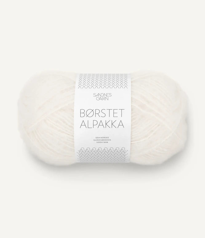 Sandnes garn - Børstet alpakka