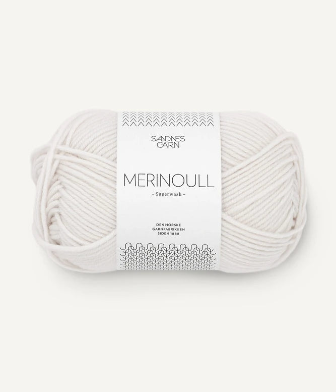 Sandnesgarn merino merinoull kitt 1015