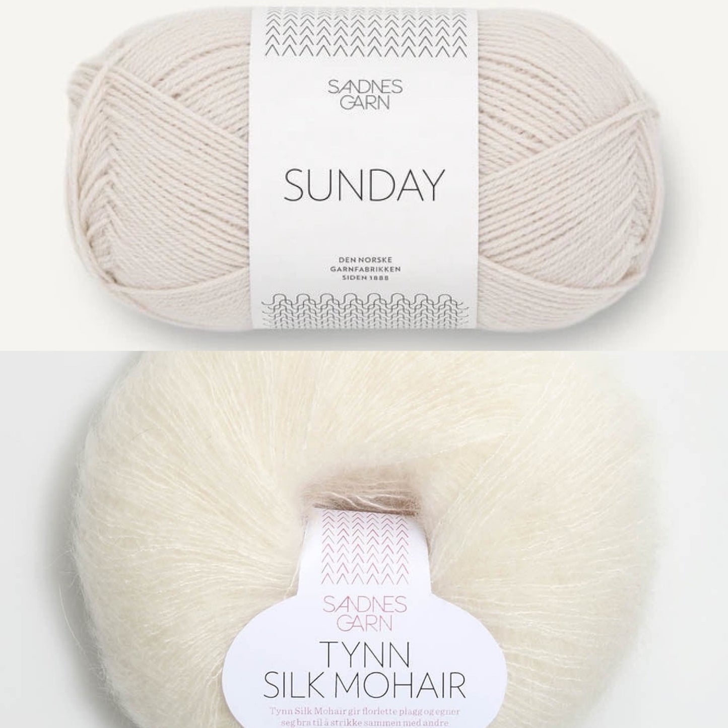 Sandnes garn - Sammy sweater - garnpakke, flere farger