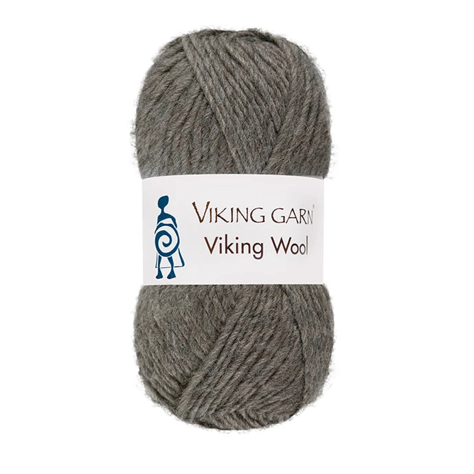 Viking garn - Filippa herregenser- garnpakke, hvit bunnfarge