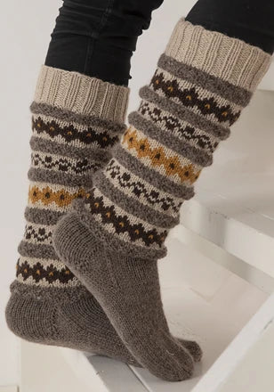 Viking garn - Hefte 2103 Tema: Sokker