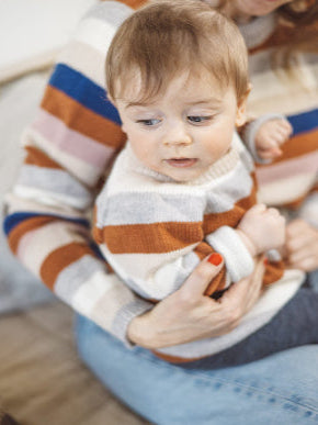 Solberg spinderi - Stripegenser til barn, garnpakke