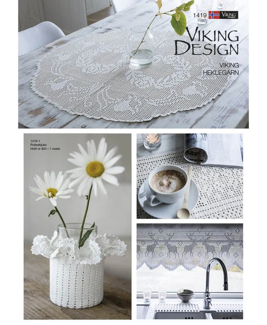 Viking garn - Hefte 1419 Heklegarn