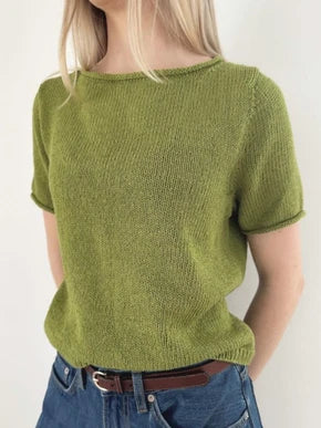 Le knit - Vega tee, oppskrift