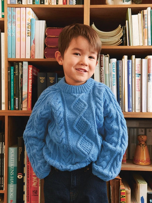 unisex flettegenser til barn og ungdom,