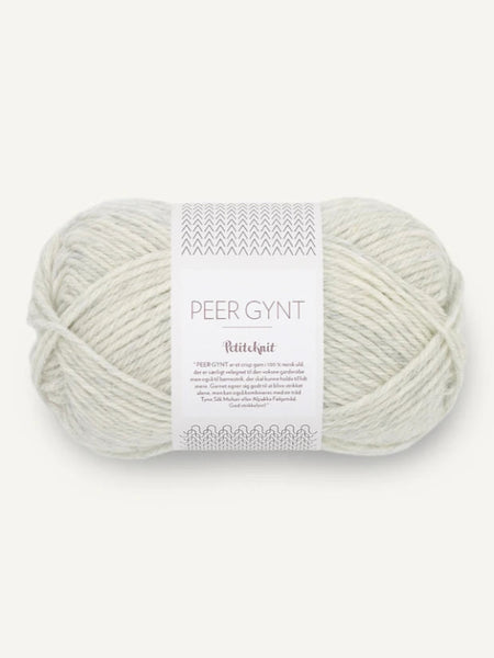 Peer Gynt, petite knit, farge 1021 ASH melange