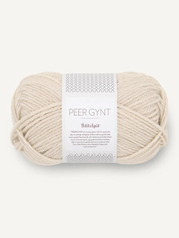 Peer Gynt, petite knit, farge 2511 almond