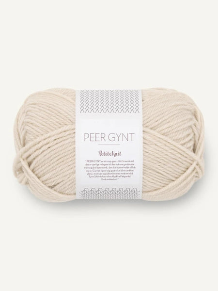 Peer Gynt, petite knit, farge 2511 almond