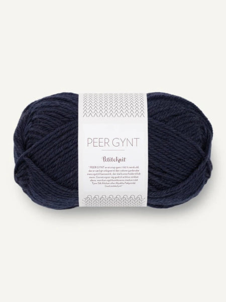 Peer Gynt, petite knit, farge 5591 night sky