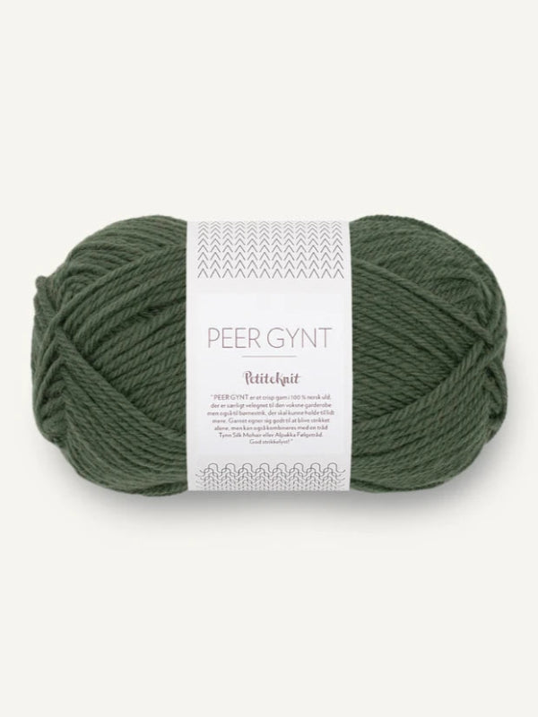 Peer Gynt, petite knit, farge 9581 pine