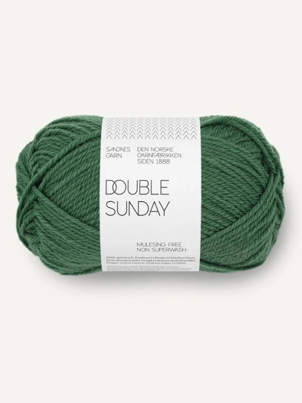Sandnes_Garn_Double_Sunday_Elm Green 8073