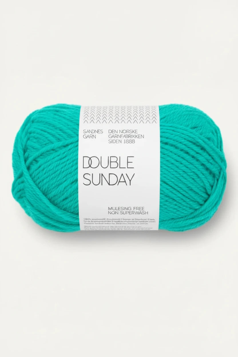 Sandnes_Garn_Double_Sunday_Spectra Green 7526