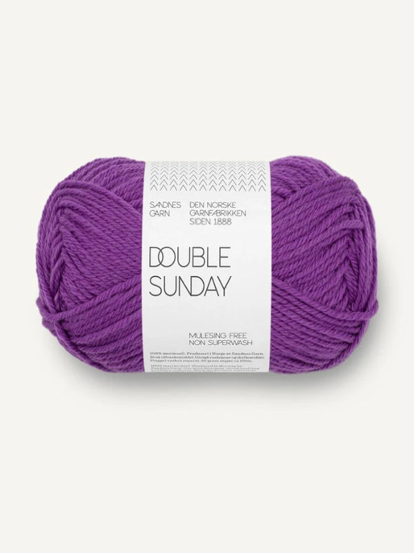 Sandnes Garn Double Sunday Plum 5045
