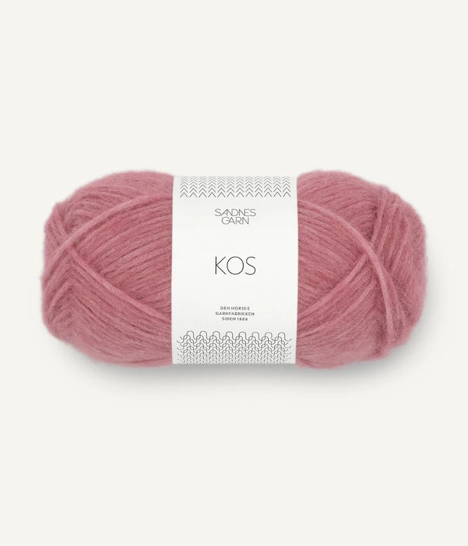 Sandnes garn, Kos farge 4333 villrose