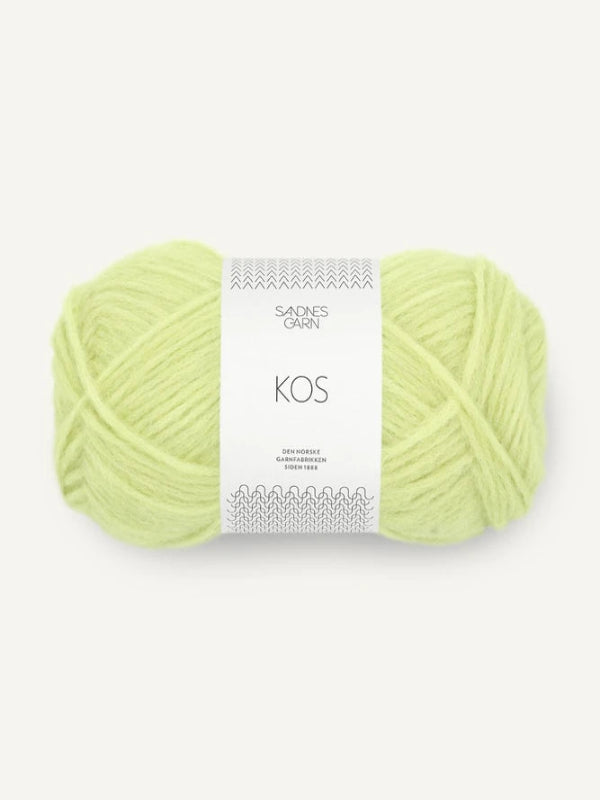 Sandnes garn, Kos farge Lime Punch 9523