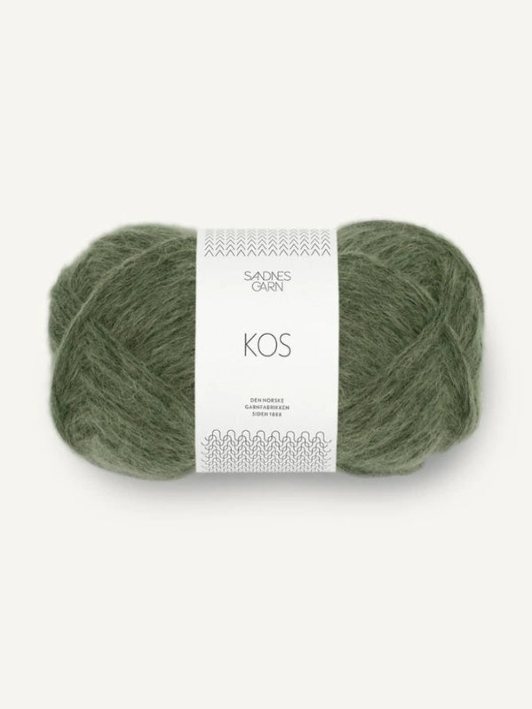 Sandnes garn, Kos farge Woodland Green 9072