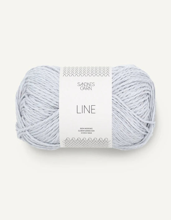 Sandnes_garn_Line_farge_Artic_Ice_5811