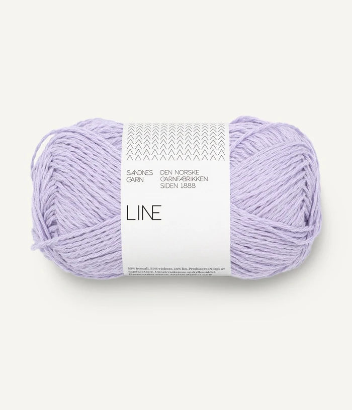 Sandnes_garn_Line_farge_Lavender 5223
