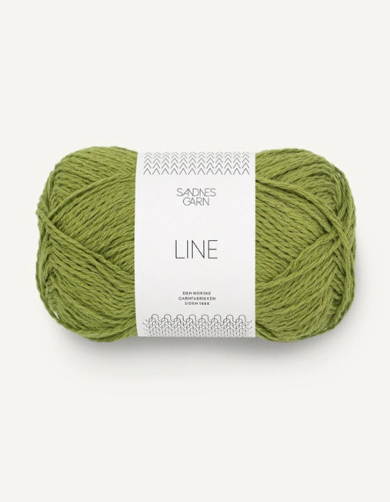 Sandnes_garn_Line_farge_Matcha 9564