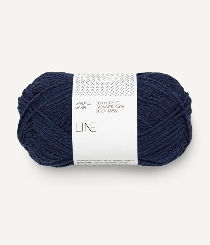 Sandnes_garn_Line_farge_Seaside Navy 6073