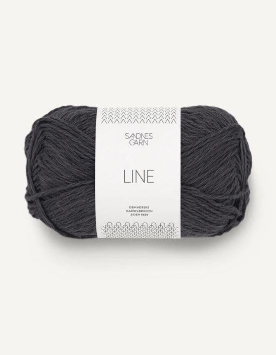 Sandnes_garn_Line_farge_Slate 6080, skifer