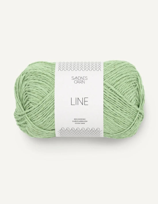 Sandnes_garn_Line_farge_Spring Green 8733