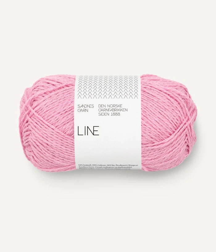 Sandnes_garn_Line_farge_ Pink Lilac 4813