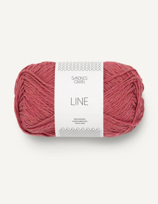 Sandnes_garn_Line_farge_ Raspberry Cream 4335