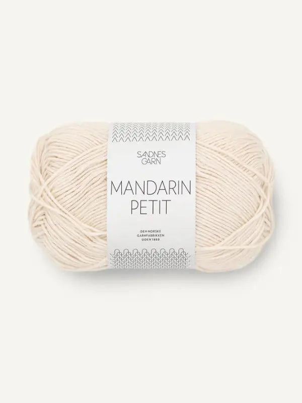 Sandnes garn, Mandarin petit, farge 1012, natur