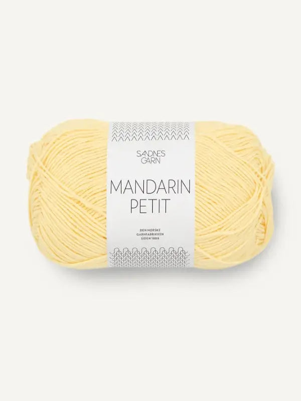 Sandnes garn, Mandarin petit, farge 2102 gul