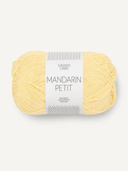 Sandnes garn, Mandarin petit, farge 2102 gul