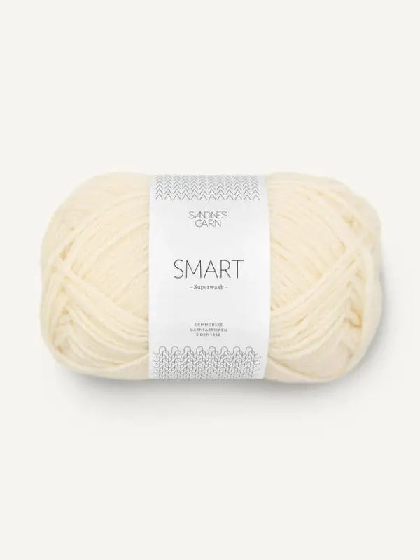 Sandnes garn Smart, farge 1012 natur