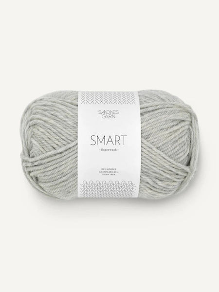 Sandnes garn Smart, farge 1032 lys gråmelert