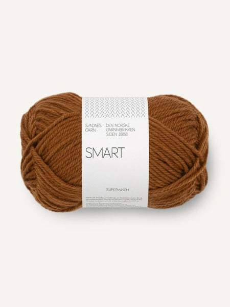 Sandnes garn Smart, farge 2573 monk's robe